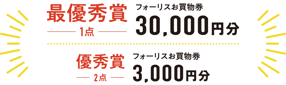 【フォーリス 30周年記念 マスコットキャラクター募集】2025/12/15(月)～2026/1/31(土)